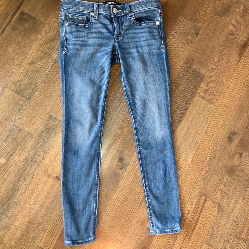 Express jean leggings!